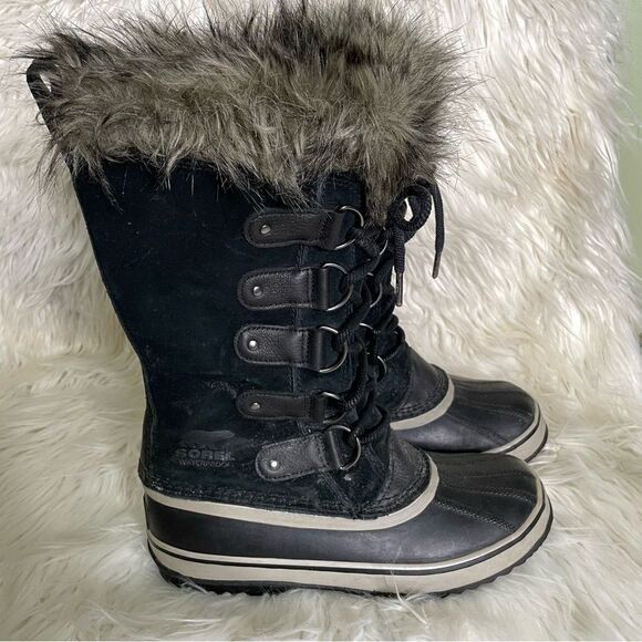Sorel Joan of Arctic Women's Winter Snow Waterproof Leather Boots NL3481 Size 9‎ - Picture 1 of 7